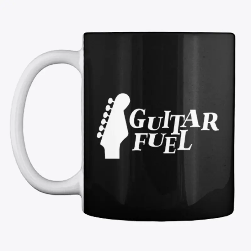 Guitar Fuel Coffee Mug - Black