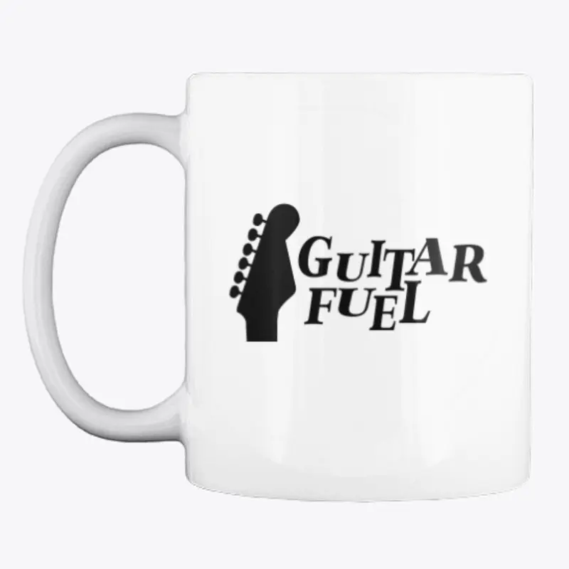 Guitar Fuel Coffee Mug - White